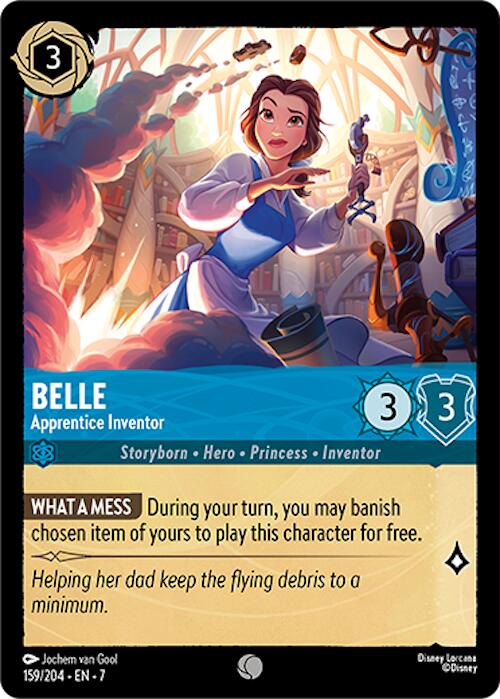 Belle - Apprentice Inventor (159/204) [Archazia's Island] - Trinity Hobby