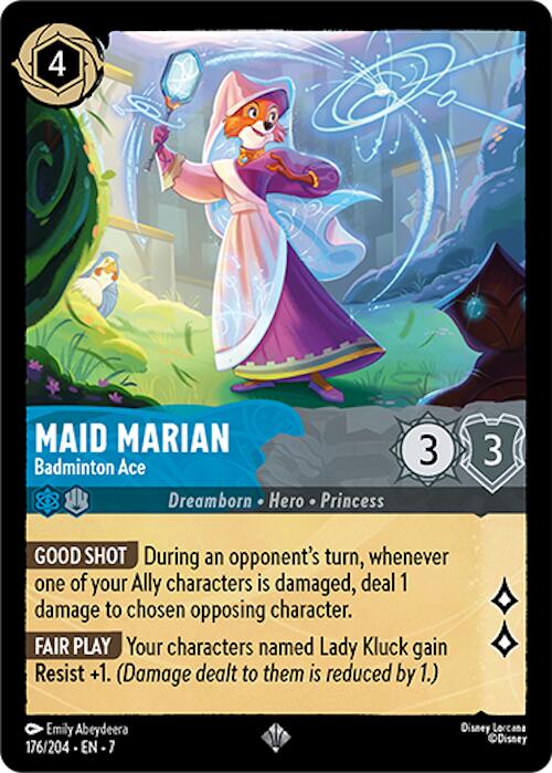 Maid Marian - Badminton Ace (176/204) [Archazia's Island] - Trinity Hobby
