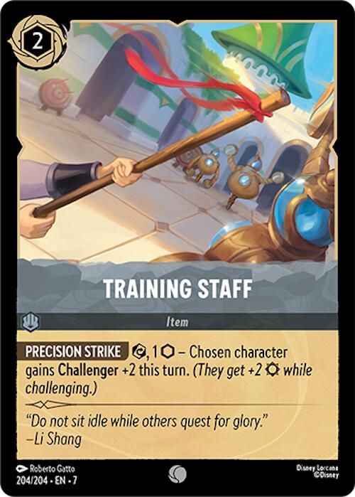 Training Staff (204/204) [Archazia's Island] - Trinity Hobby