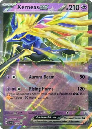 Xerneas ex (179) [Scarlet & Violet: Black Star Promos] - Trinity Hobby