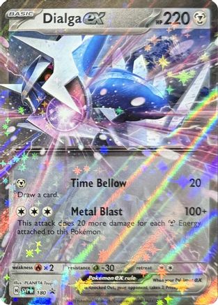 Dialga ex - 180 - [SV Scarlet & Violet Promo Cards] Holofoil - Trinity Hobby