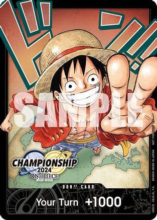 DON!! Card (Championship 2024 World Final) - [One Piece Promotion Cards] - Trinity Hobby