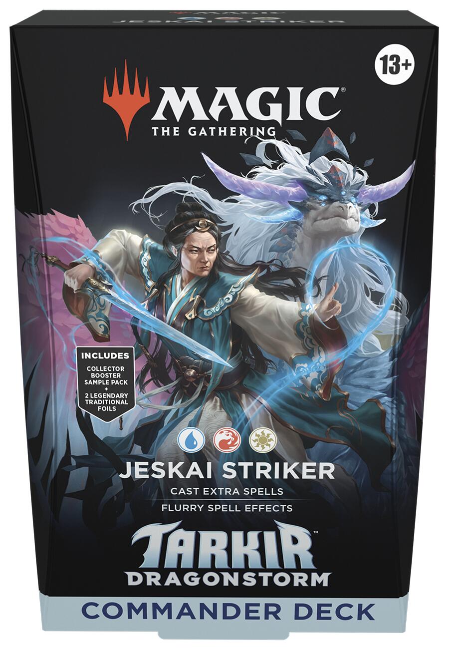 Tarkir: Dragonstorm - Commander Deck (Jeskai Striker) - Trinity Hobby