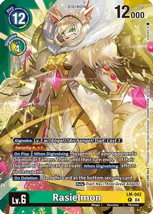 Raiselmon [LM-042] (Limited Card Pack) [World Convergence] - Trinity Hobby