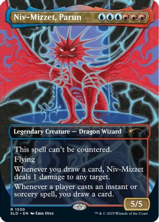 Niv-Mizzet, Parun (Rainbow Foil) (-1530) - [Secret Lair Drop Series] Foil - Trinity Hobby