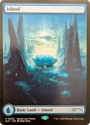 Island (0032) (SLP-032) - [Secret Lair Showdown] Foil - Trinity Hobby