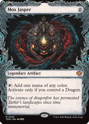 Mox Jasper  (TDM-325) - [Tarkir: Dragonstorm]: (Showcase) - Trinity Hobby