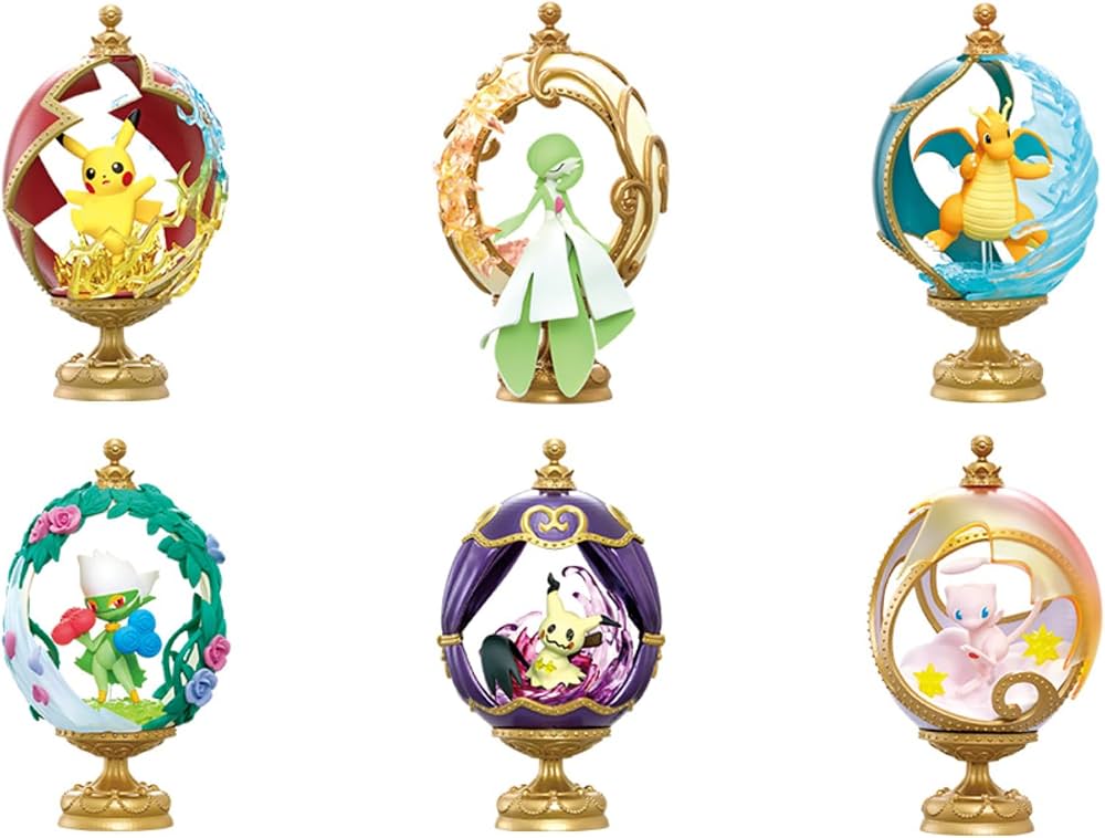 Re Ment Pokémon Ovaltique Collection 2 – Luminous (1 Random PC)