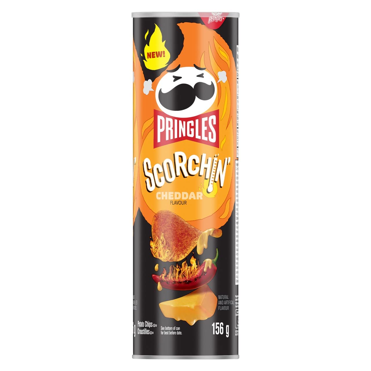 Pringles Scorchin' Hot Cheddar 5.5oz - Trinity Hobby
