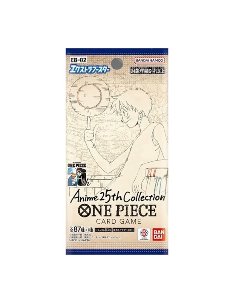 ONE PIECE EB-02 Anime 25th collection BOOSTER pack (JAPANESE)