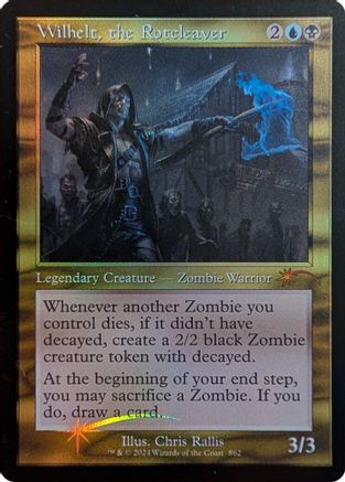 Wilhelt, the Rotcleaver (Retro Frame) (SLD-862) - [Secret Lair Drop Series] Foil - Trinity Hobby