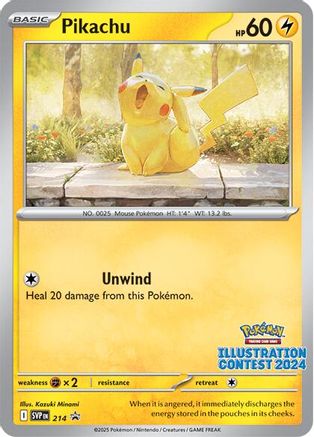 Pikachu (214) [Scarlet & Violet: Black Star Promos] - Trinity Hobby
