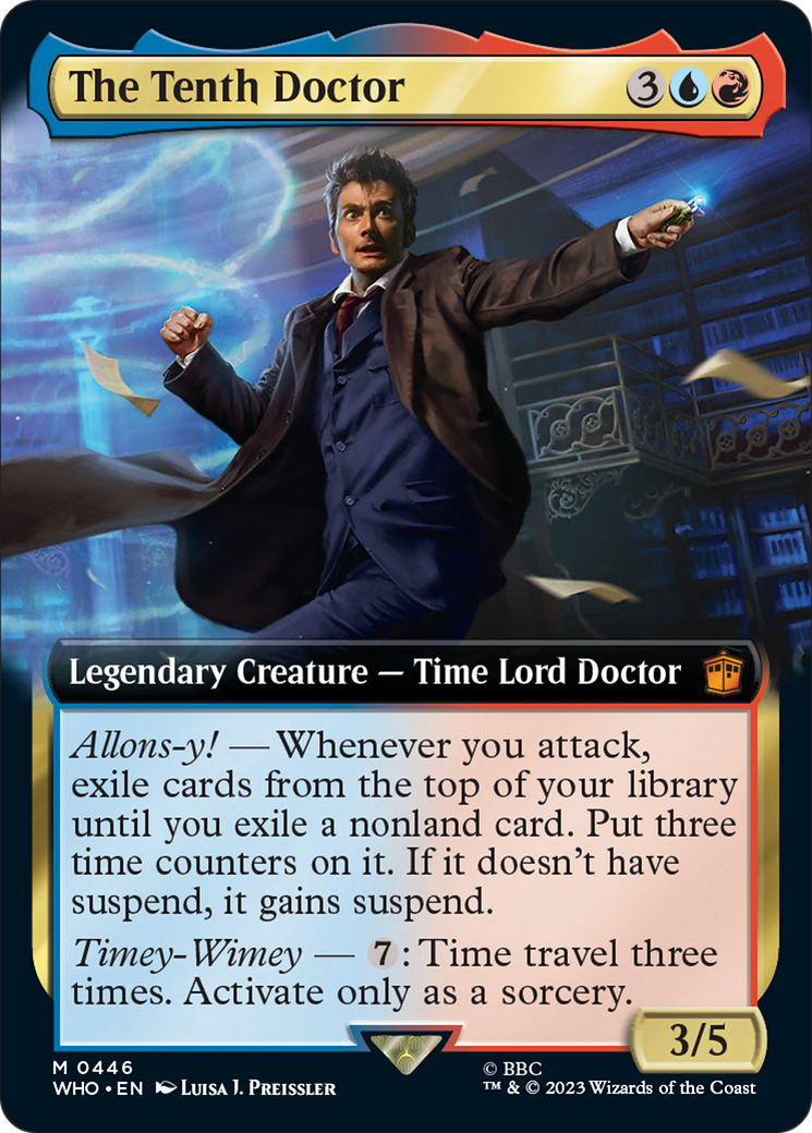 The Tenth Doctor (Extended Art) [Doctor Who] - Trinity Hobby
