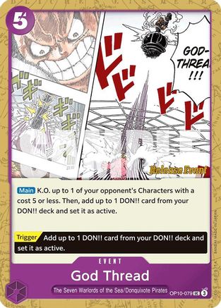 God Thread (OP10-079) - [Royal Blood Release Event Cards]