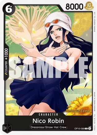 Nico Robin (OP10-089) - [Royal Blood Release Event Cards]
