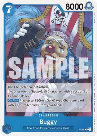 Buggy (OP10 Release Event) (P-084) - [One Piece Promotion Cards] - Trinity Hobby