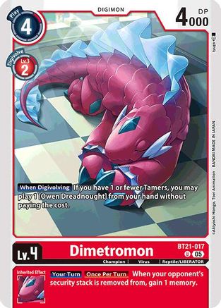 Dimetromon [BT21-017] [World Convergence] - Trinity Hobby