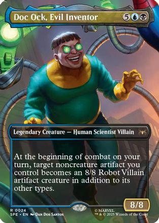 Doc Ock, Evil Inventor (Borderless) (-024) - [Marvel's Spider-Man: Eternal-Legal] - Trinity Hobby