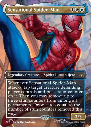 Sensational Spider-Man (Borderless) (-025) - [Marvel's Spider-Man: Eternal-Legal] - Trinity Hobby