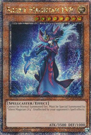 Silent Magician LV8 [MZTM-EN000] Quarter Century Secret Rare - Trinity Hobby