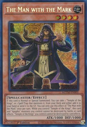 The Man with the Mark [MZTM-EN001] Secret Rare - Trinity Hobby