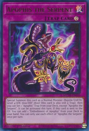 Apophis the Serpent [MZTM-EN010] Ultra Rare - Trinity Hobby