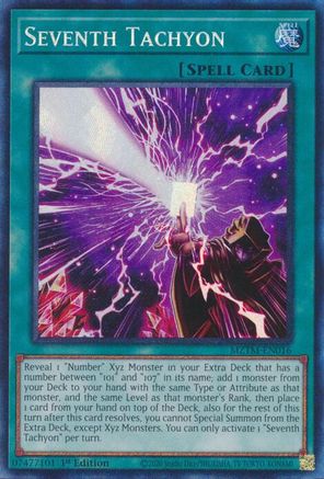 Seventh Tachyon (Collector's Rare) [MZTM-EN016] Collector's Rare - Trinity Hobby