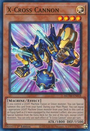 X-Cross Cannon [MZTM-EN018] Ultra Rare - Trinity Hobby