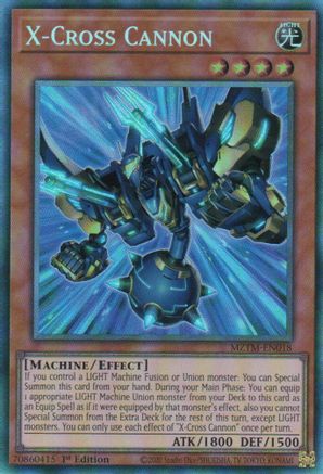 X-Cross Cannon (Collector's Rare) [MZTM-EN018] Collector's Rare - Trinity Hobby