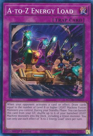 A-to-Z Energy Load (Collector's Rare) [MZTM-EN024] Collector's Rare - Trinity Hobby