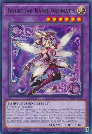 Trickstar Band Drumatis [MZTM-EN027] Rare - Trinity Hobby