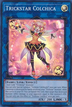 Trickstar Colchica [MZTM-EN028] Super Rare - Trinity Hobby