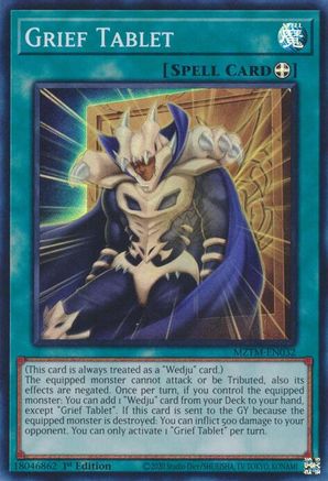 Grief Tablet [MZTM-EN032] Super Rare - Trinity Hobby