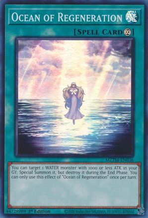 Ocean of Regeneration [MZTM-EN036] Super Rare - Trinity Hobby