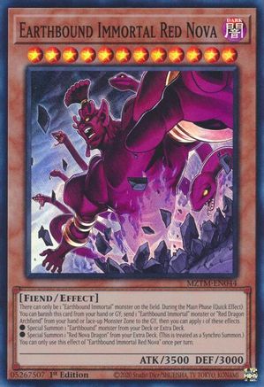 Earthbound Immortal Red Nova [MZTM-EN044] Super Rare - Trinity Hobby