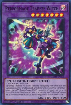 Performage Trapeze Witch [MZTM-EN053] Super Rare - Trinity Hobby