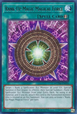 Rank-Up-Magic Magical Force [MZTM-EN056] Rare - Trinity Hobby
