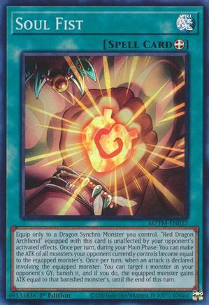 Soul Fist [MZTM-EN057] Super Rare - Trinity Hobby