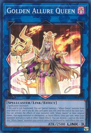 Golden Allure Queen [MZTM-EN058] Super Rare - Trinity Hobby