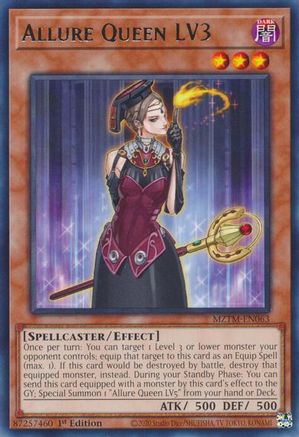 Allure Queen LV3 [MZTM-EN063] Rare - Trinity Hobby