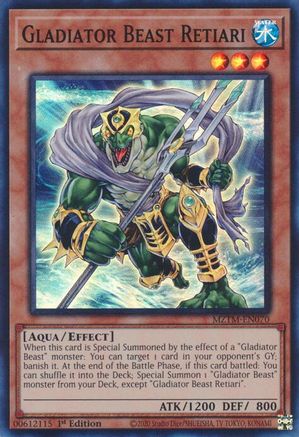Gladiator Beast Retiari [MZTM-EN070] Super Rare - Trinity Hobby