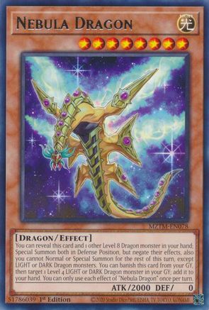 Nebula Dragon [MZTM-EN078] Rare - Trinity Hobby