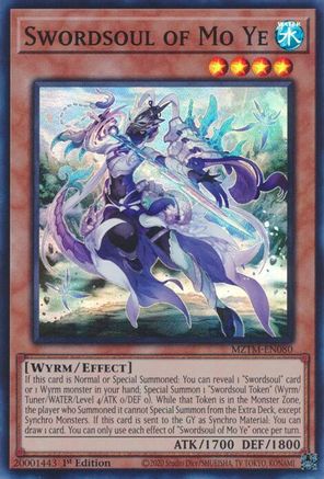Swordsoul of Mo Ye [MZTM-EN080] Super Rare - Trinity Hobby