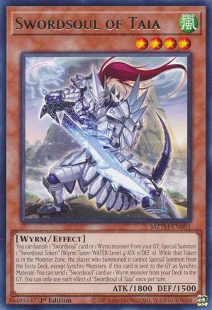 Swordsoul of Taia [MZTM-EN081] Rare - Trinity Hobby
