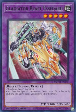 Gladiator Beast Essedarii [MZTM-EN085] Rare - Trinity Hobby