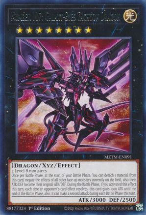 Number 107: Galaxy-Eyes Tachyon Dragon [MZTM-EN091] Rare - Trinity Hobby