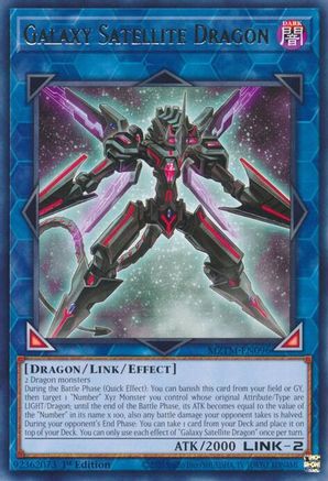 Galaxy Satellite Dragon [MZTM-EN096] Rare - Trinity Hobby