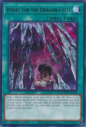 Vessel for the Dragon Cycle [MZTM-EN101] Rare - Trinity Hobby