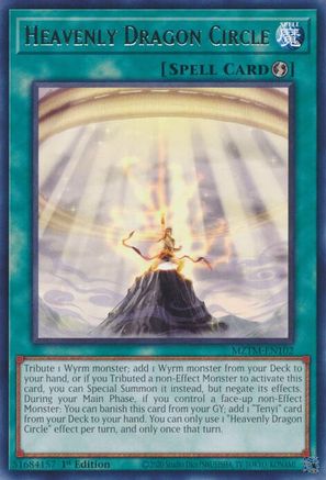 Heavenly Dragon Circle [MZTM-EN102] Rare - Trinity Hobby