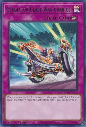 Gladiator Beast War Chariot [MZTM-EN105] Rare - Trinity Hobby